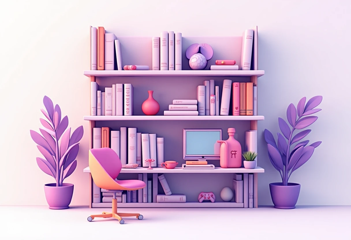 Top social media app icons on a shelf